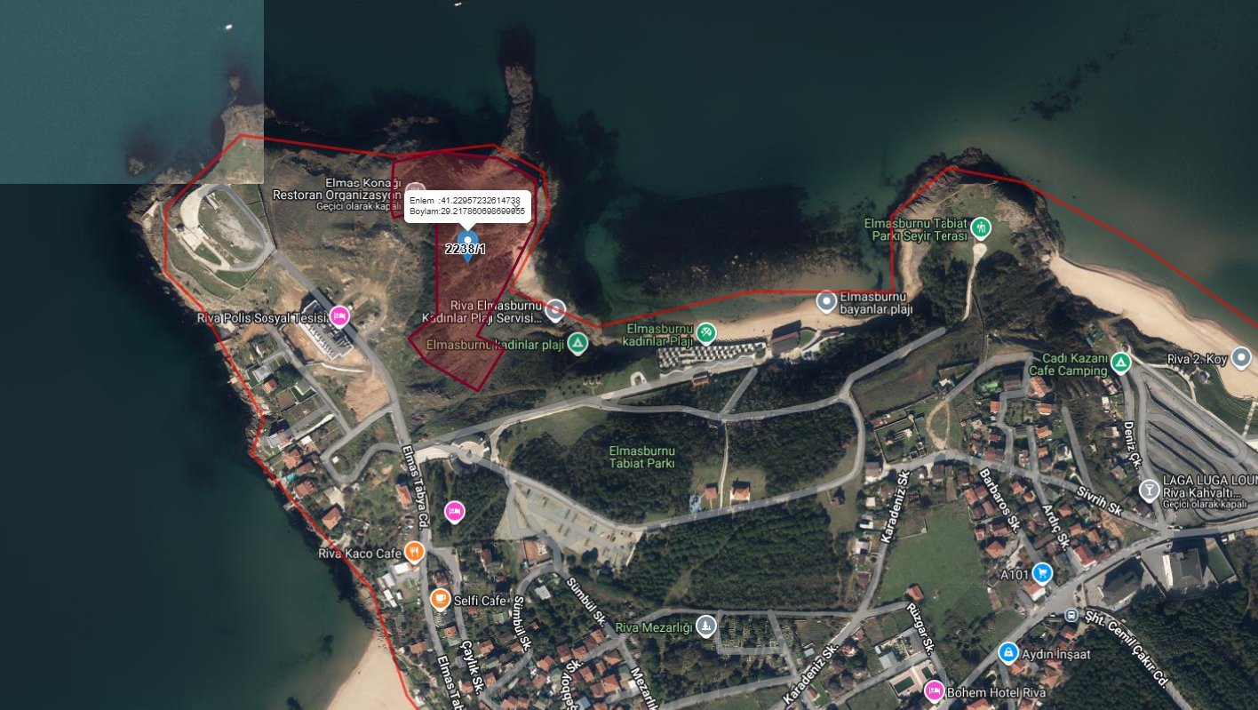 BEYKOZ RİVA'DA TURİZM İMARLI DENİZE SIFIR EMSALSİZ FIRSAT ARSA